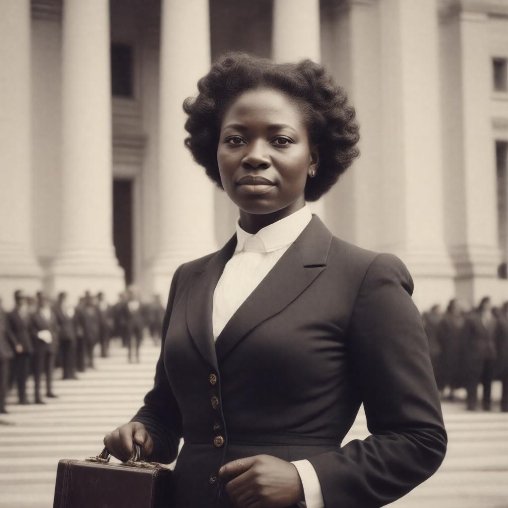 Click to view larger image AI-created image of Mabel Washington McConnell