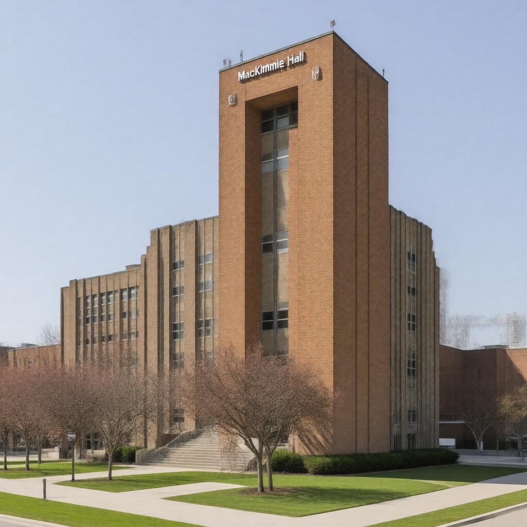 AI-created image of MacKimmie Hall