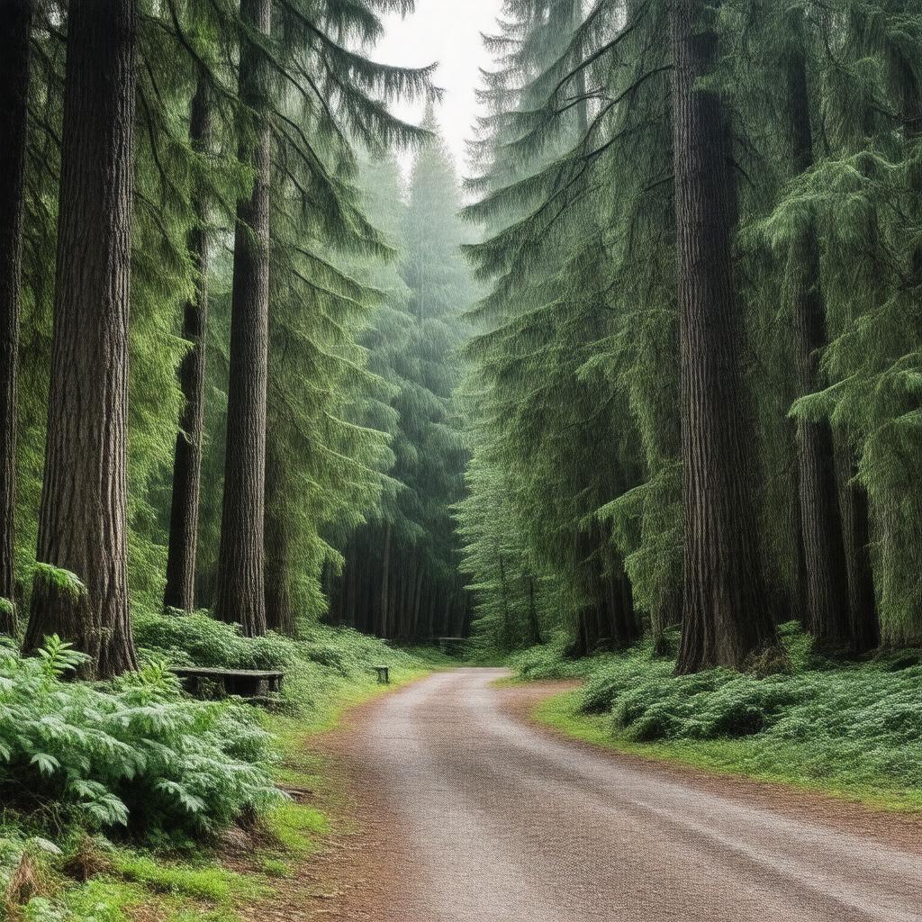 AI-created image of MacMillan Provincial Park