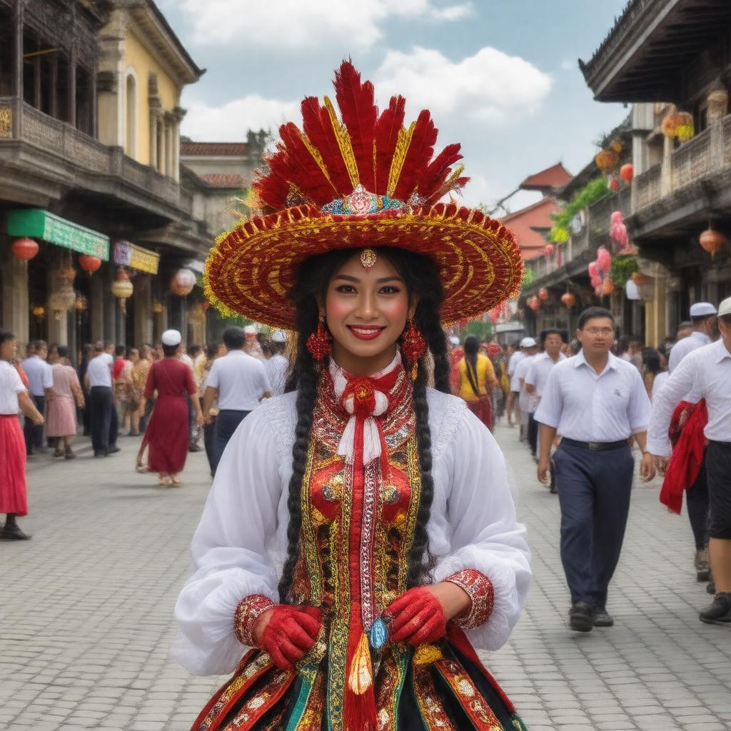 AI-created image of Macanese