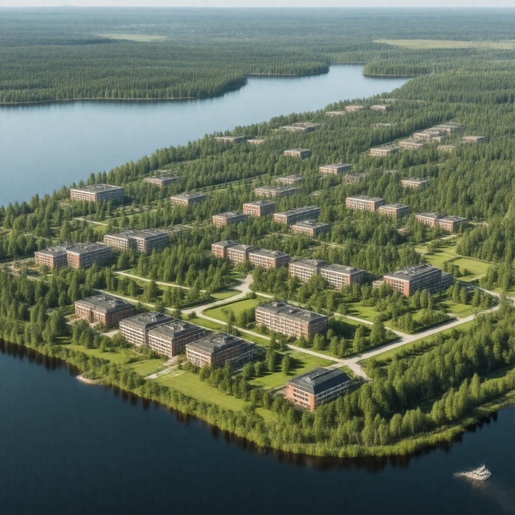 AI-created image of Macdonald Campus