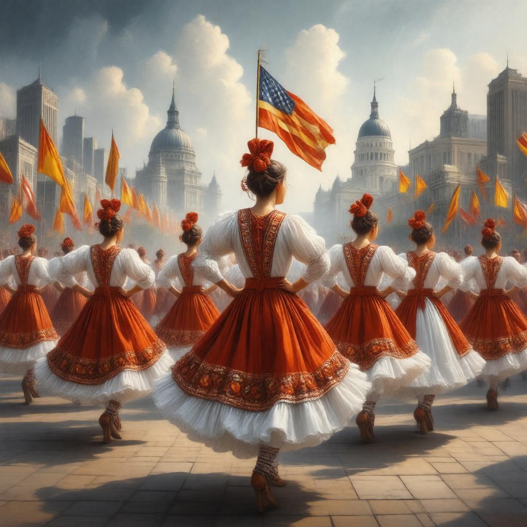 AI-created image of Macedonian Americans