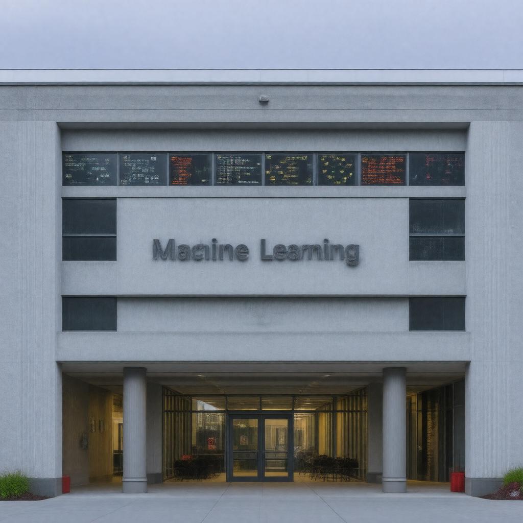 AI-created image of Machine Learning Department