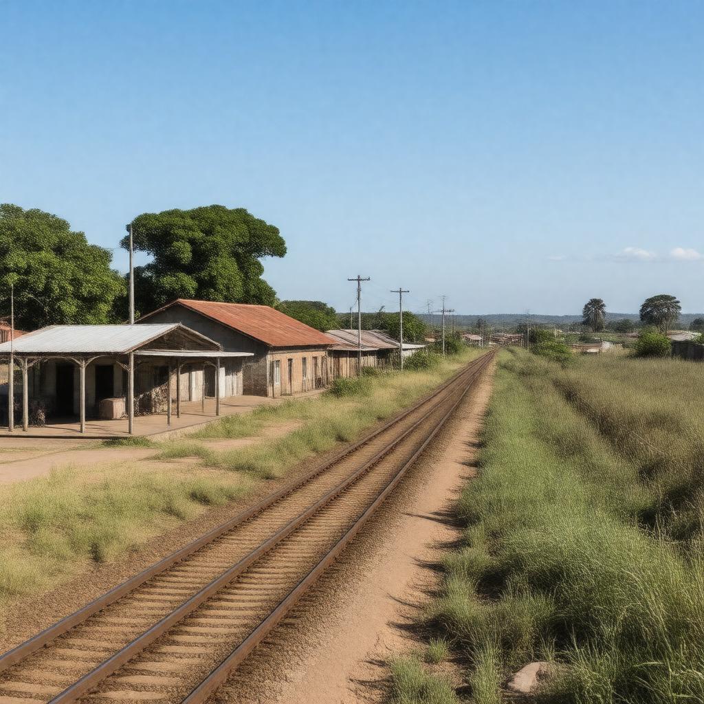 AI-created image of Machipanda, Mozambique