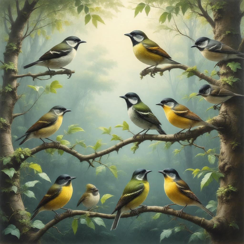 AI-created image of Machlolophus