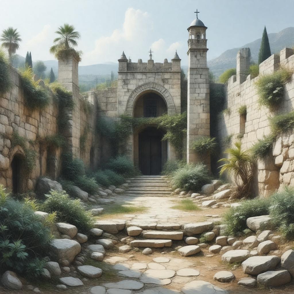 AI-created image of Machpelah