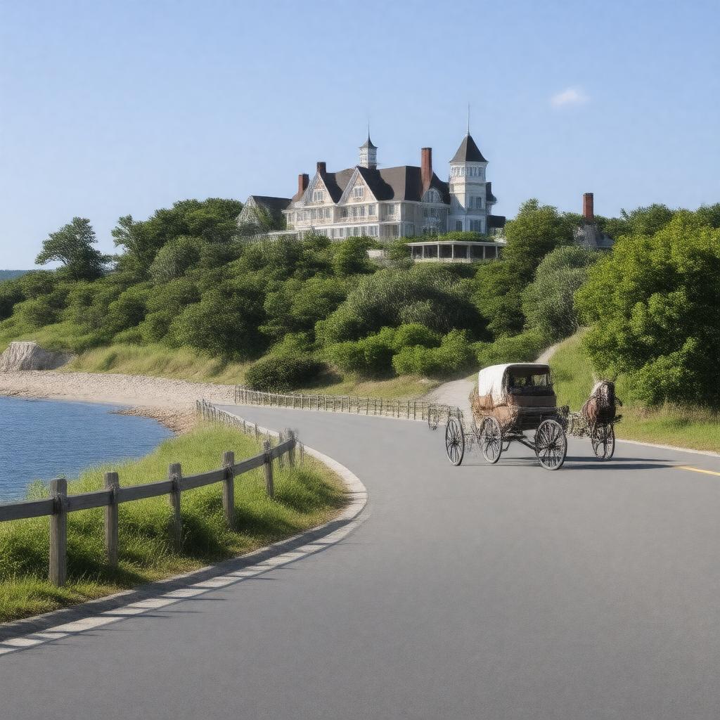 AI-created image of Mackinac Island