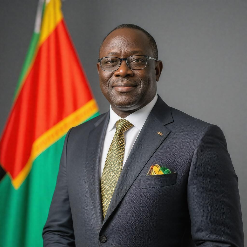 AI-created image of Macky Sall