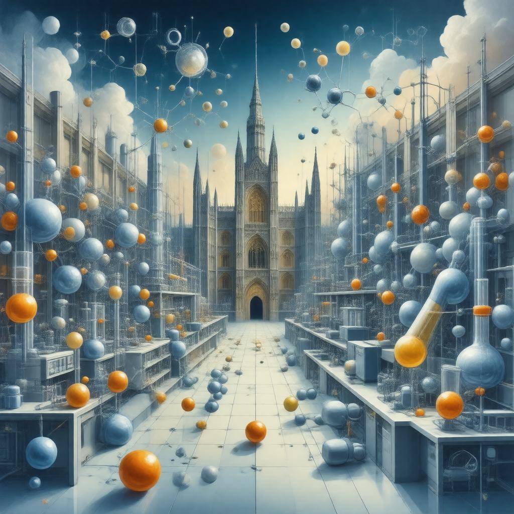 AI-created image of Macrocyclic and Supramolecular Chemistry Group