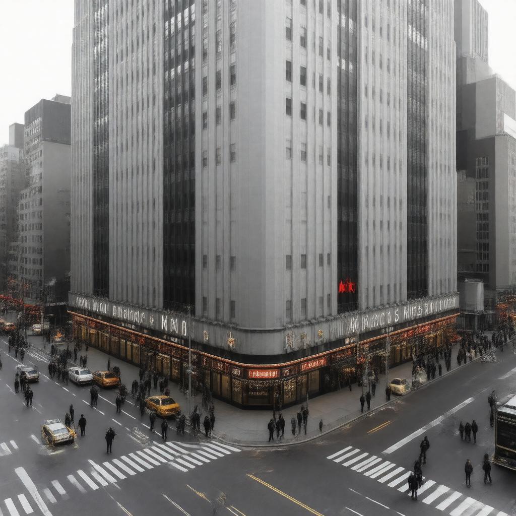 AI-created image of Macy's Herald Square