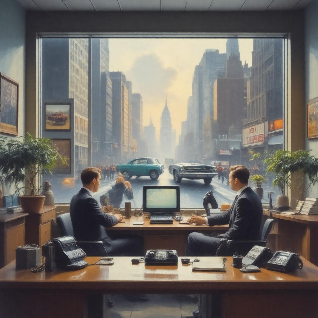 AI-created image of Mad Men