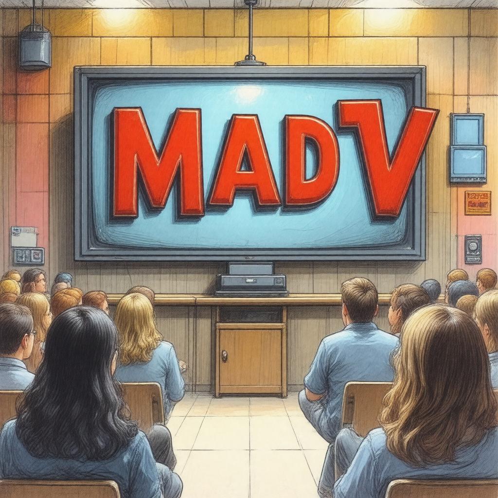 AI-created image of Mad TV