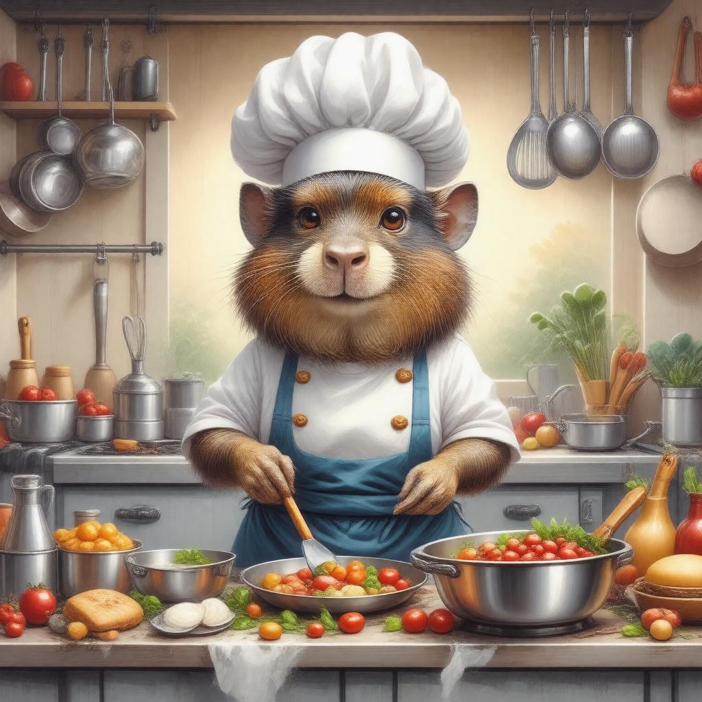 AI-created image of Madame Cholet