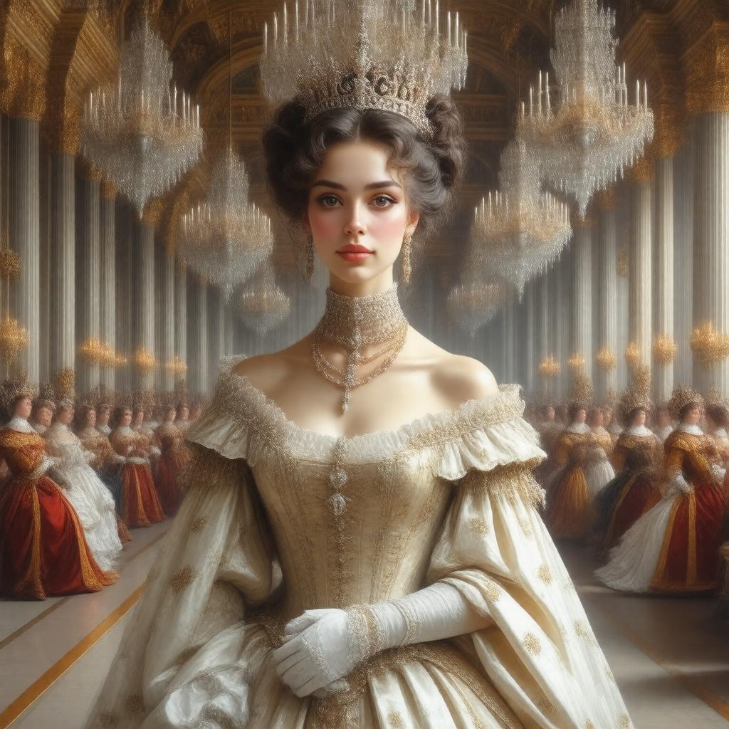 AI-created image of Madame Royale (France)