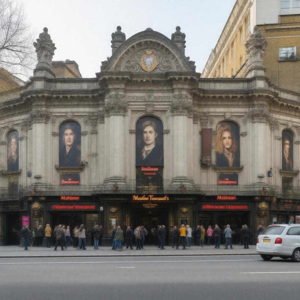 AI-created image of Madame Tussauds