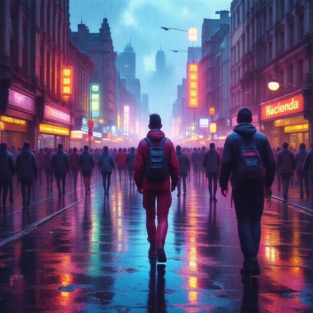 AI-created image of Madchester