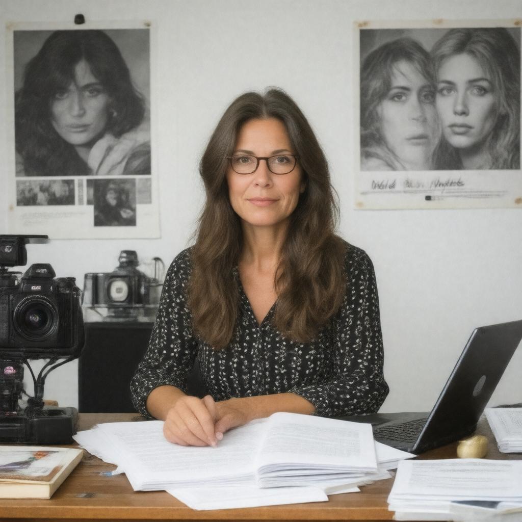 AI-created image of Madeleine Olnek