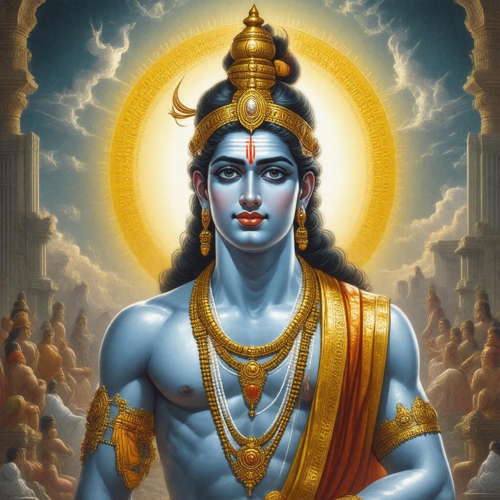 AI-created image of Madhava