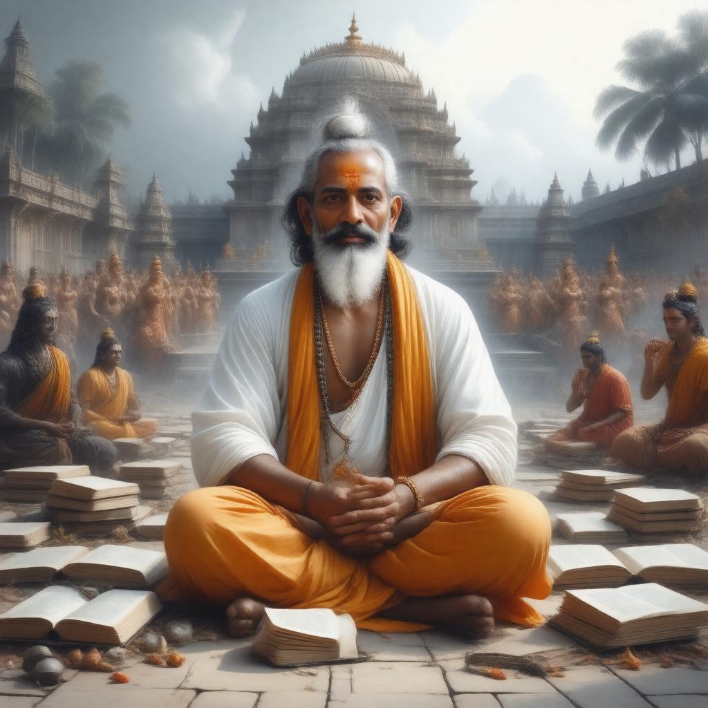 AI-created image of Madhva