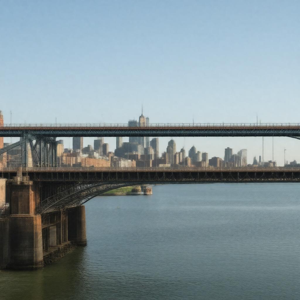 AI-created image of Madison Avenue Bridge