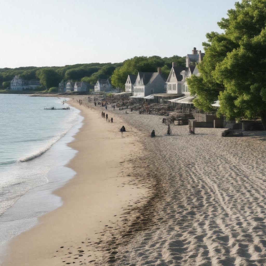 AI-created image of Madison, Connecticut