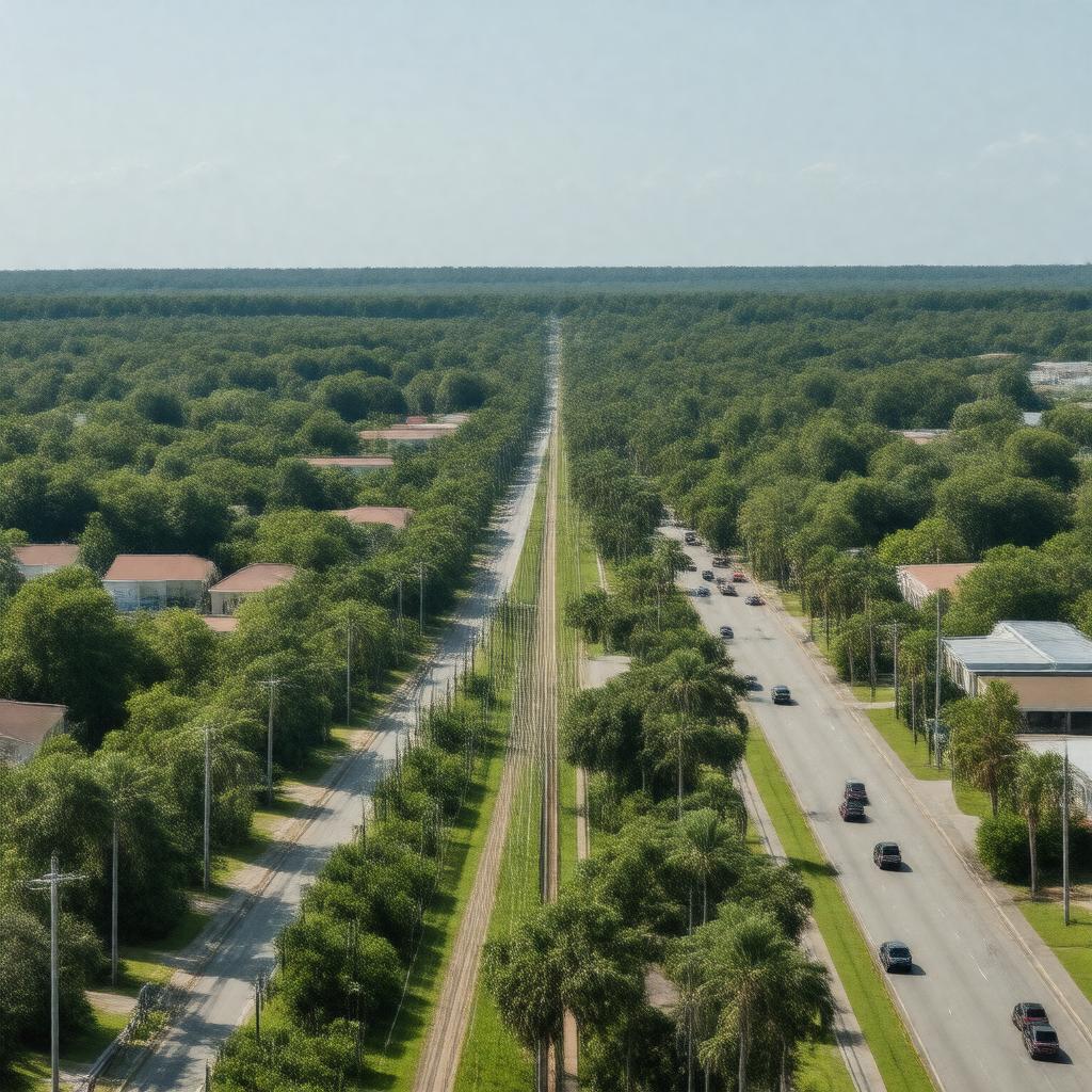 AI-created image of Madison, Florida, United States