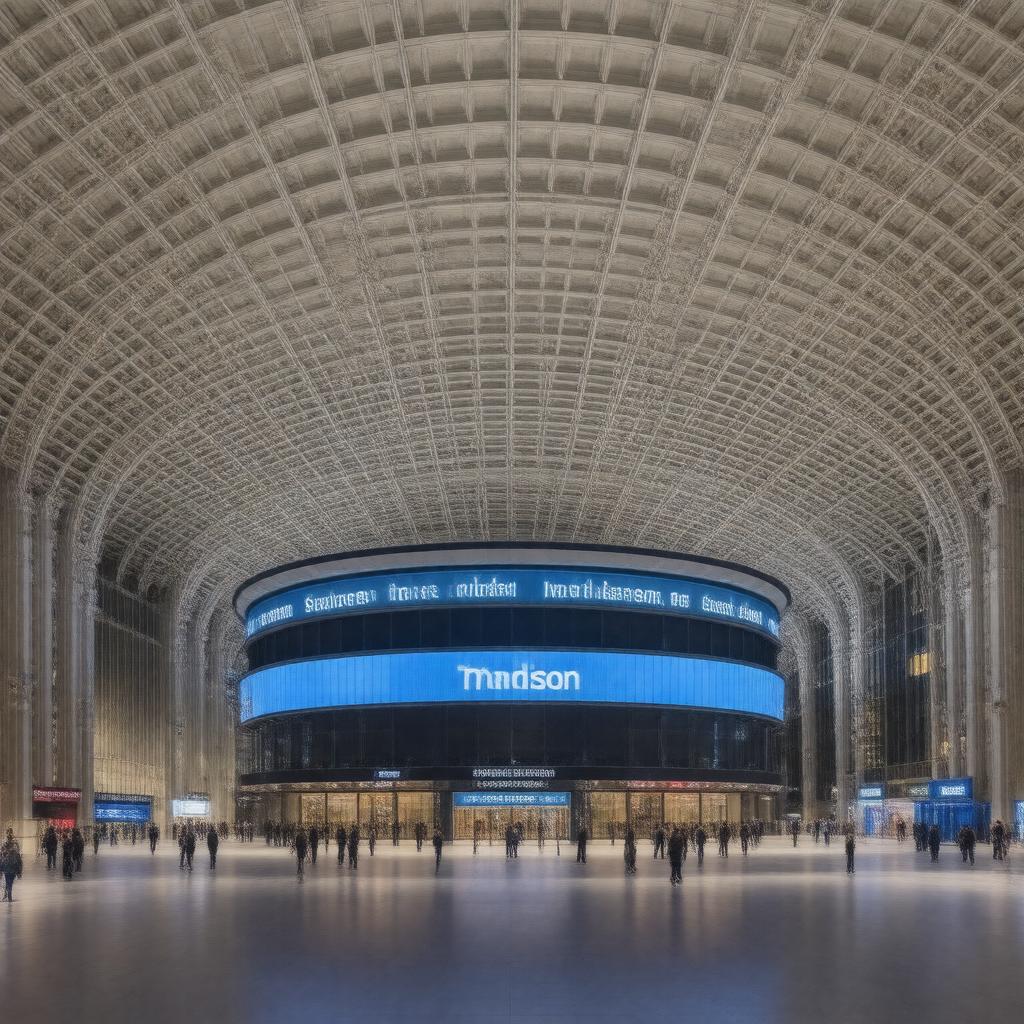 AI-created image of Madison Square Garden