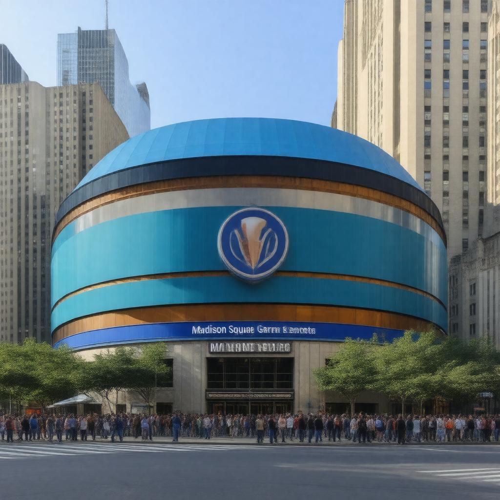 AI-created image of Madison Square Garden Sports