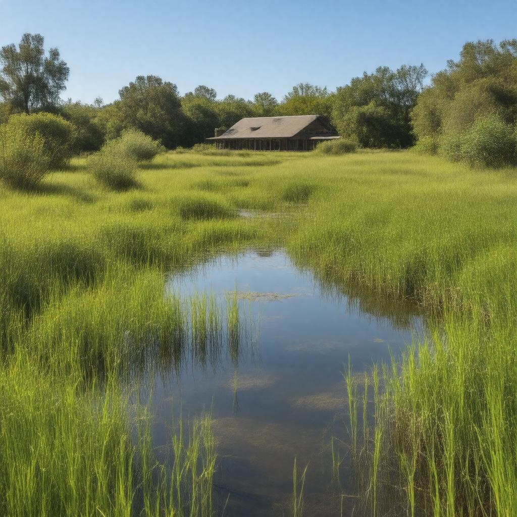 AI-created image of Madrona Marsh