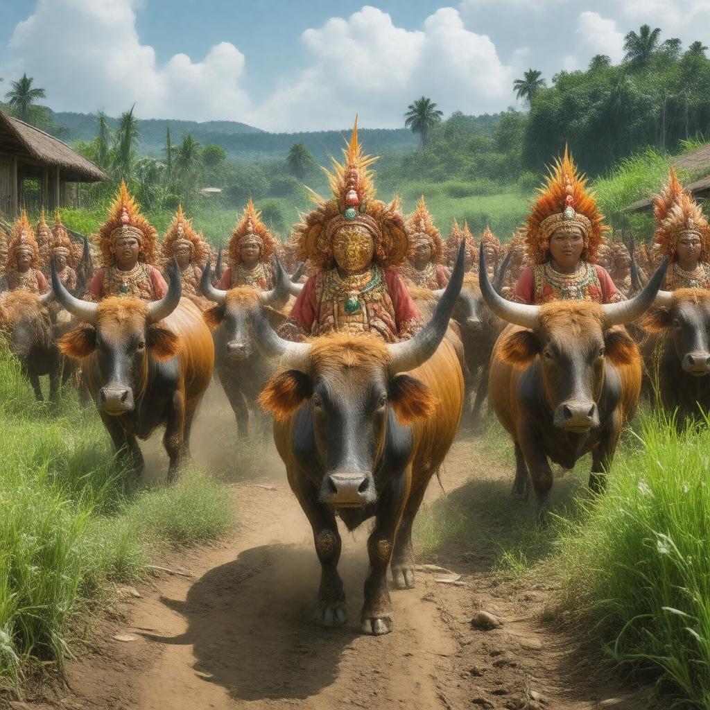 AI-created image of Madurese people