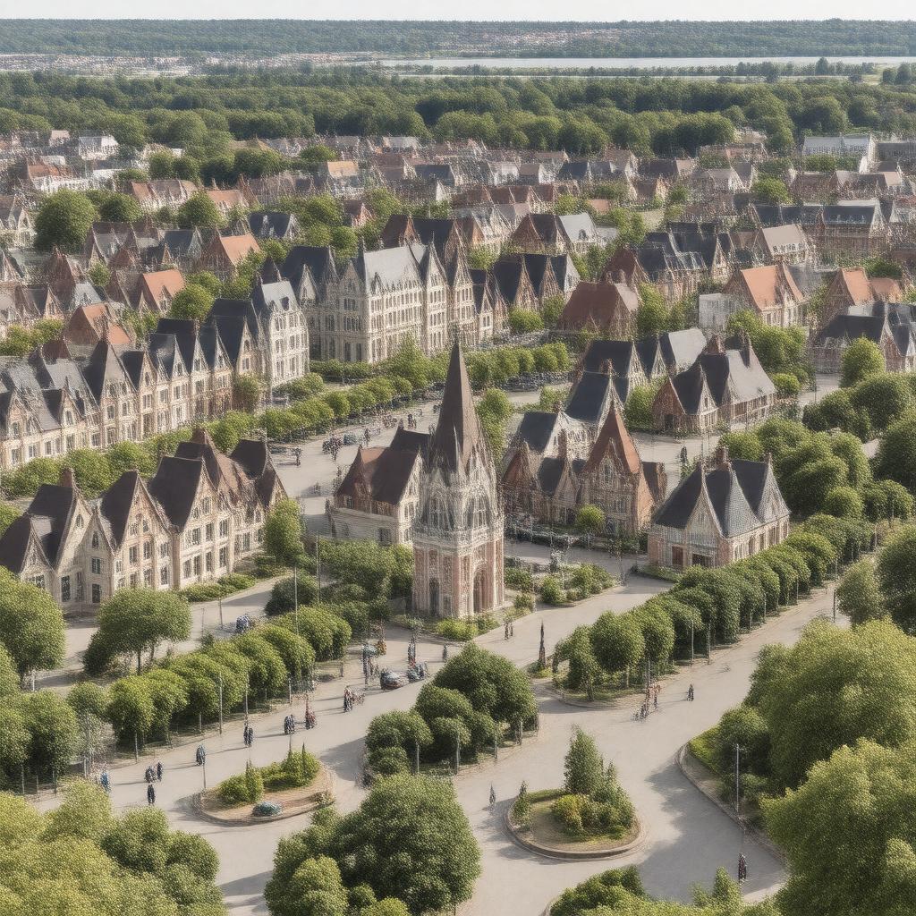 AI-created image of Madurodam