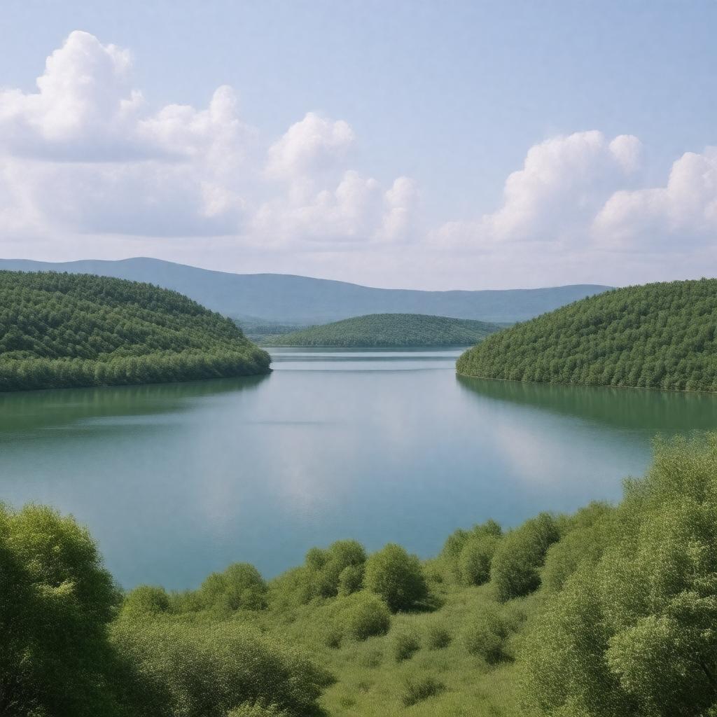 AI-created image of Maeotis Lake