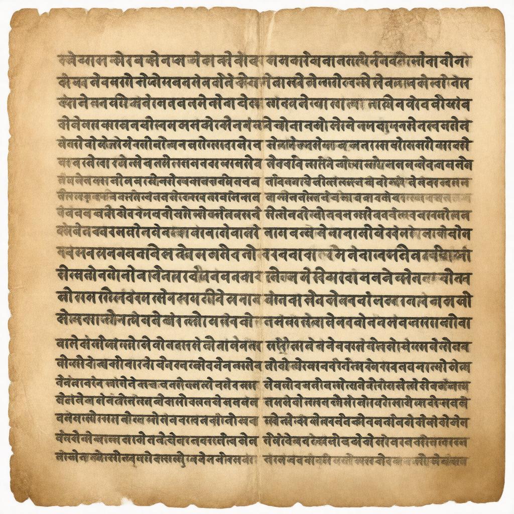 AI-created image of Magadhi Prakrit