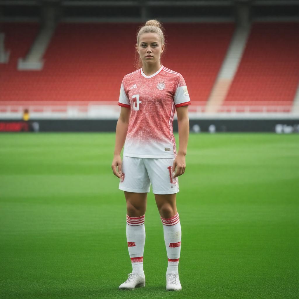 AI-created image of Magdalena Eriksson