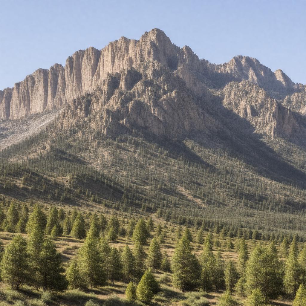 AI-created image of Magdalena Mountains