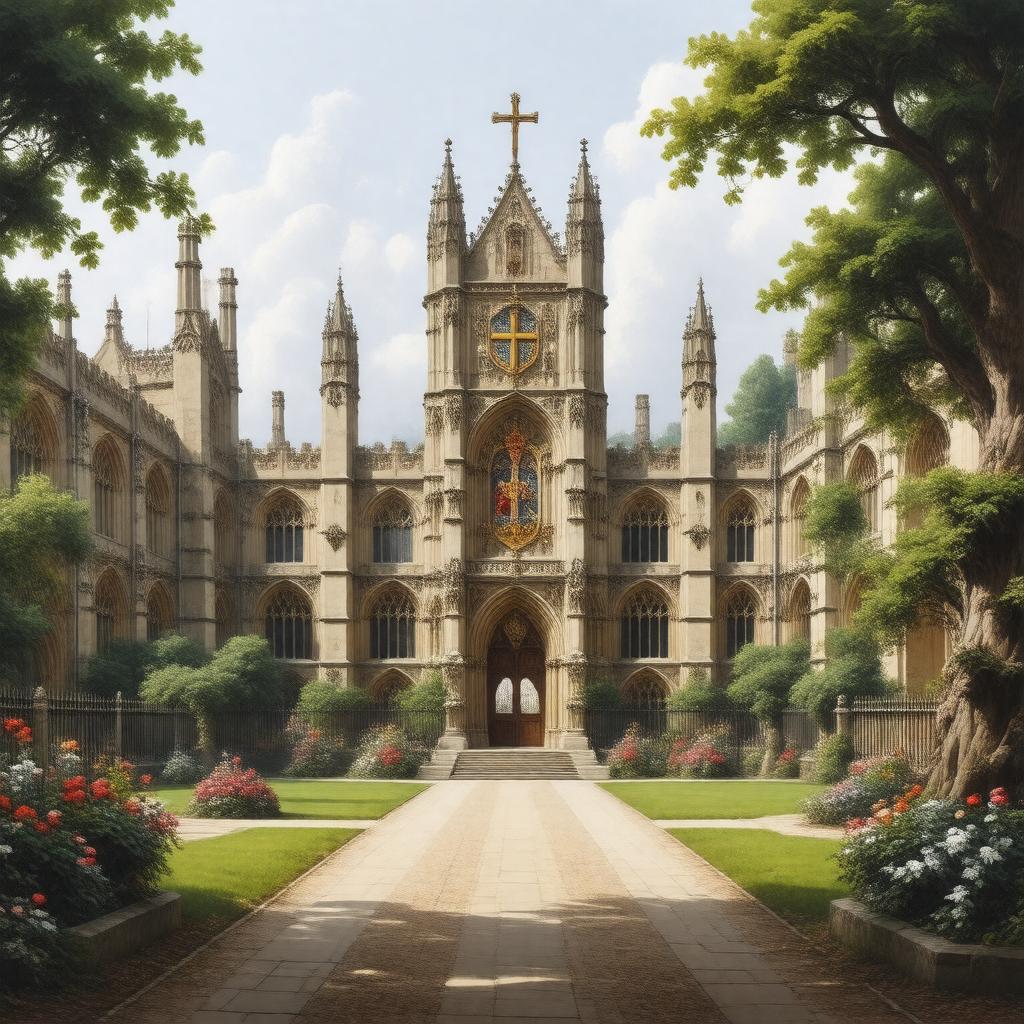 Click to view larger image AI-created image of Magdalene College