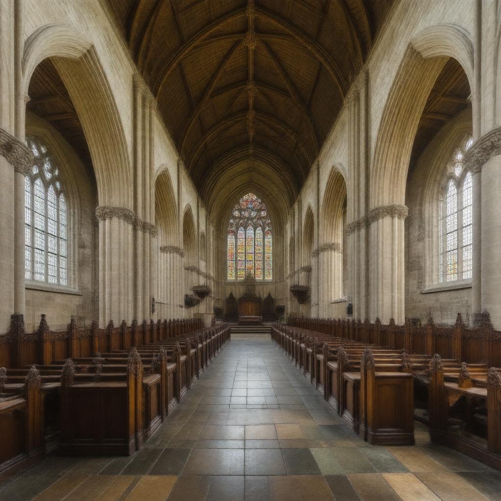 AI-created image of Magdalene College Chapel
