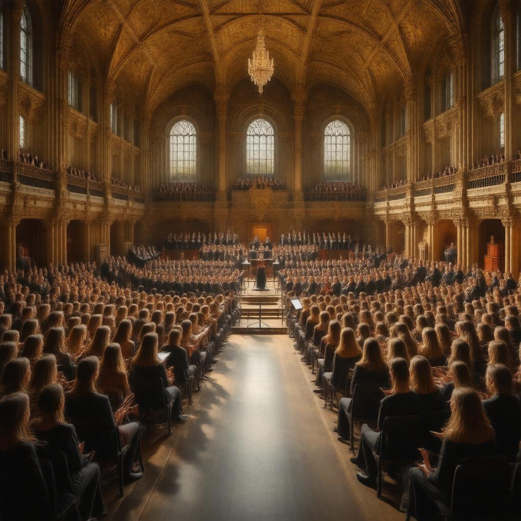 AI-created image of Magdalene College Music Society
