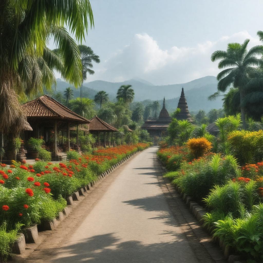 AI-created image of Magelang