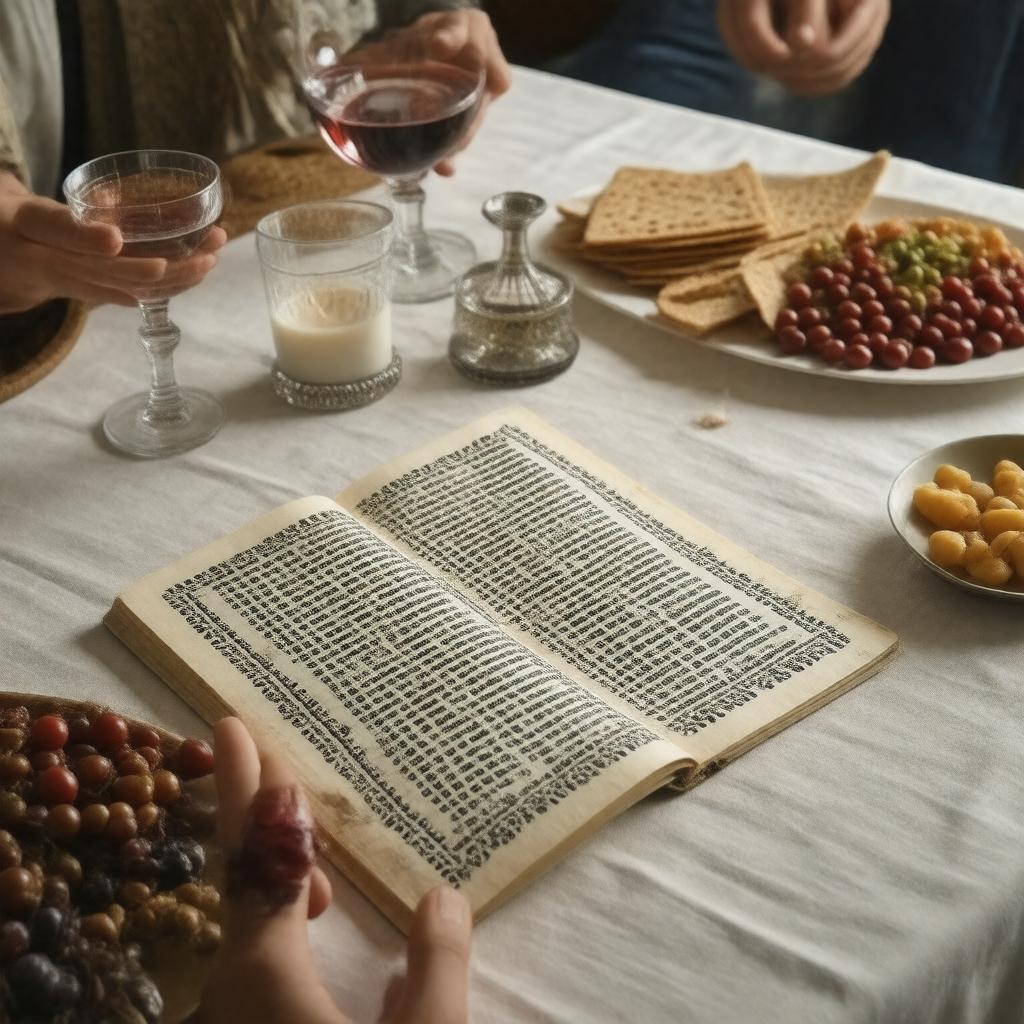 AI-created image of Maggid section