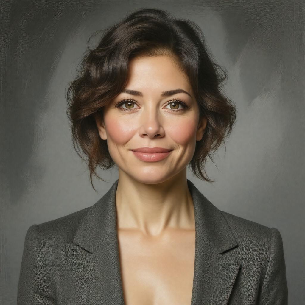 AI-created image of Maggie Gyllenhaal