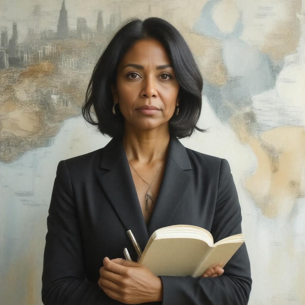 AI-created image of Maggie Michael