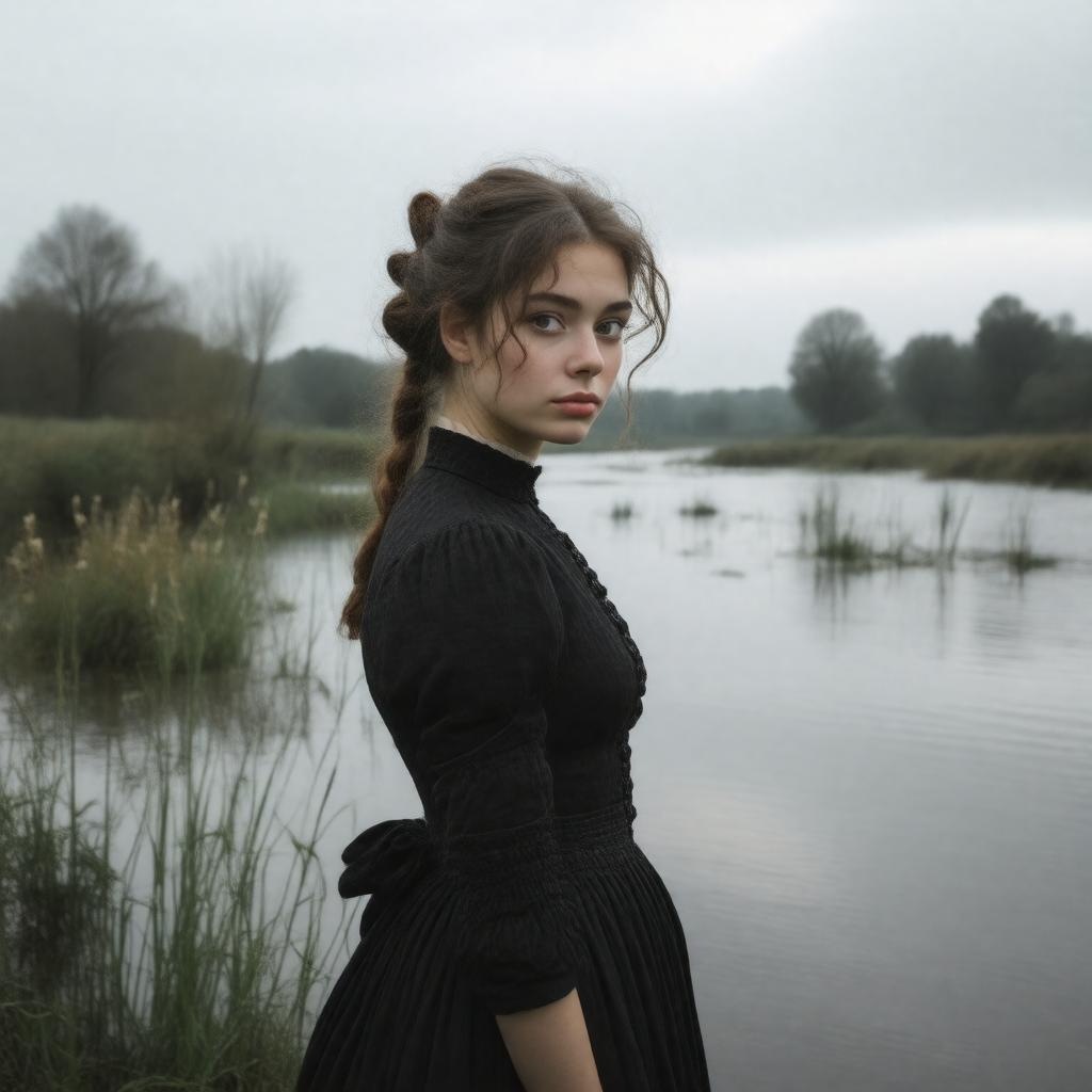 AI-created image of Maggie Tulliver