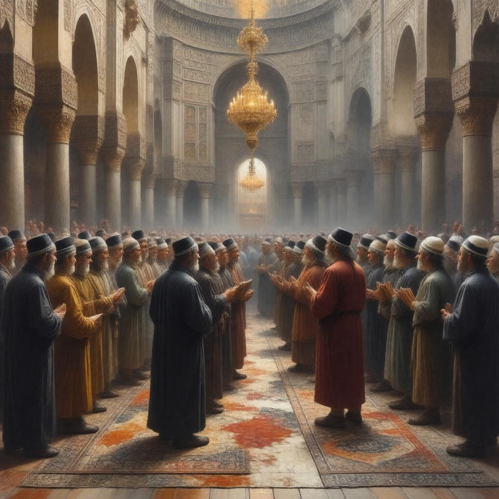 AI-created image of Maghrebi Jews