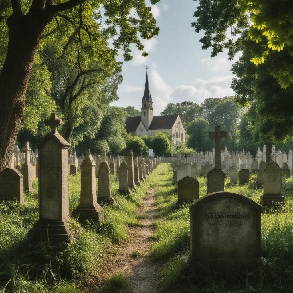 AI-created image of Magnifriedhof, Brunswick