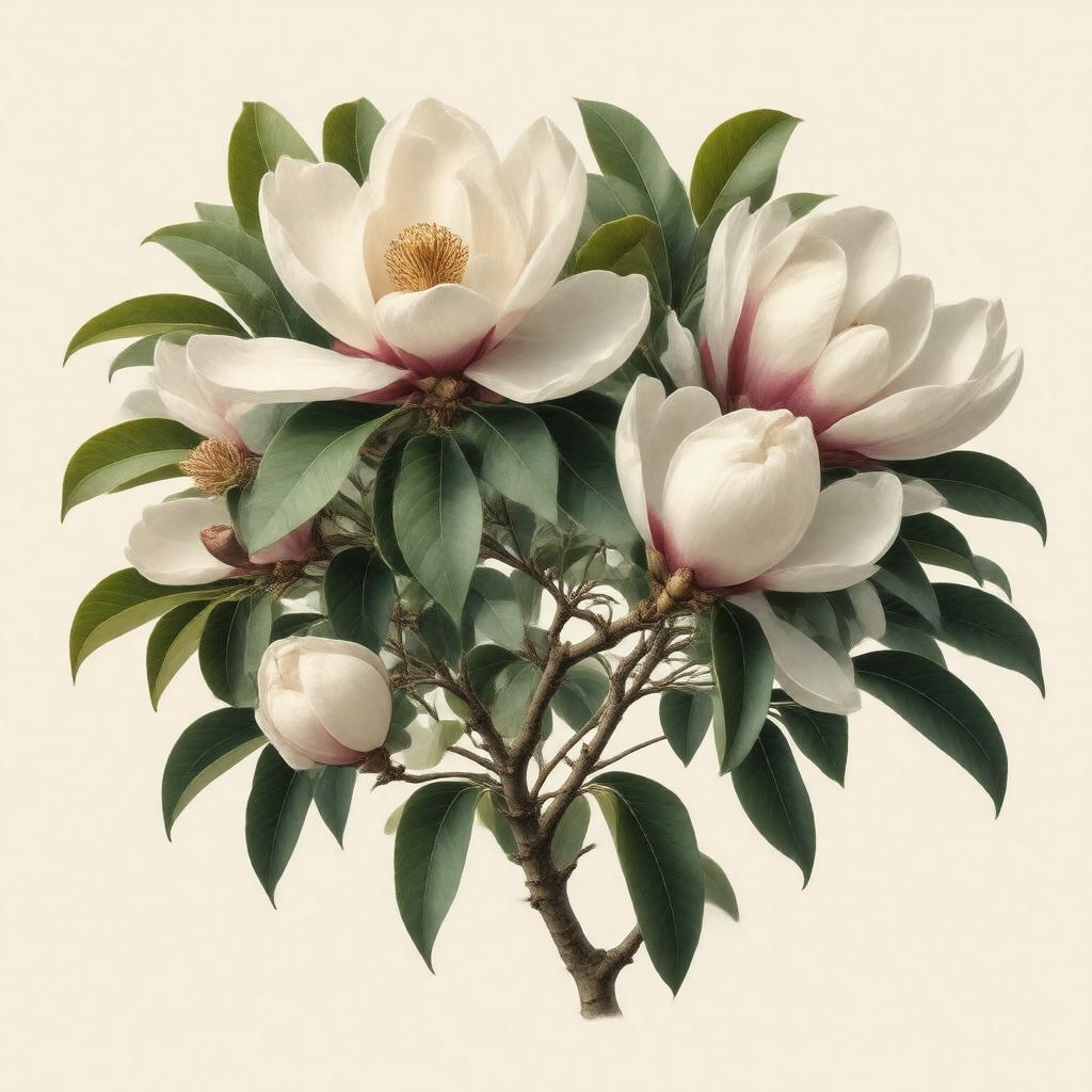 AI-created image of Magnolia grandiflora