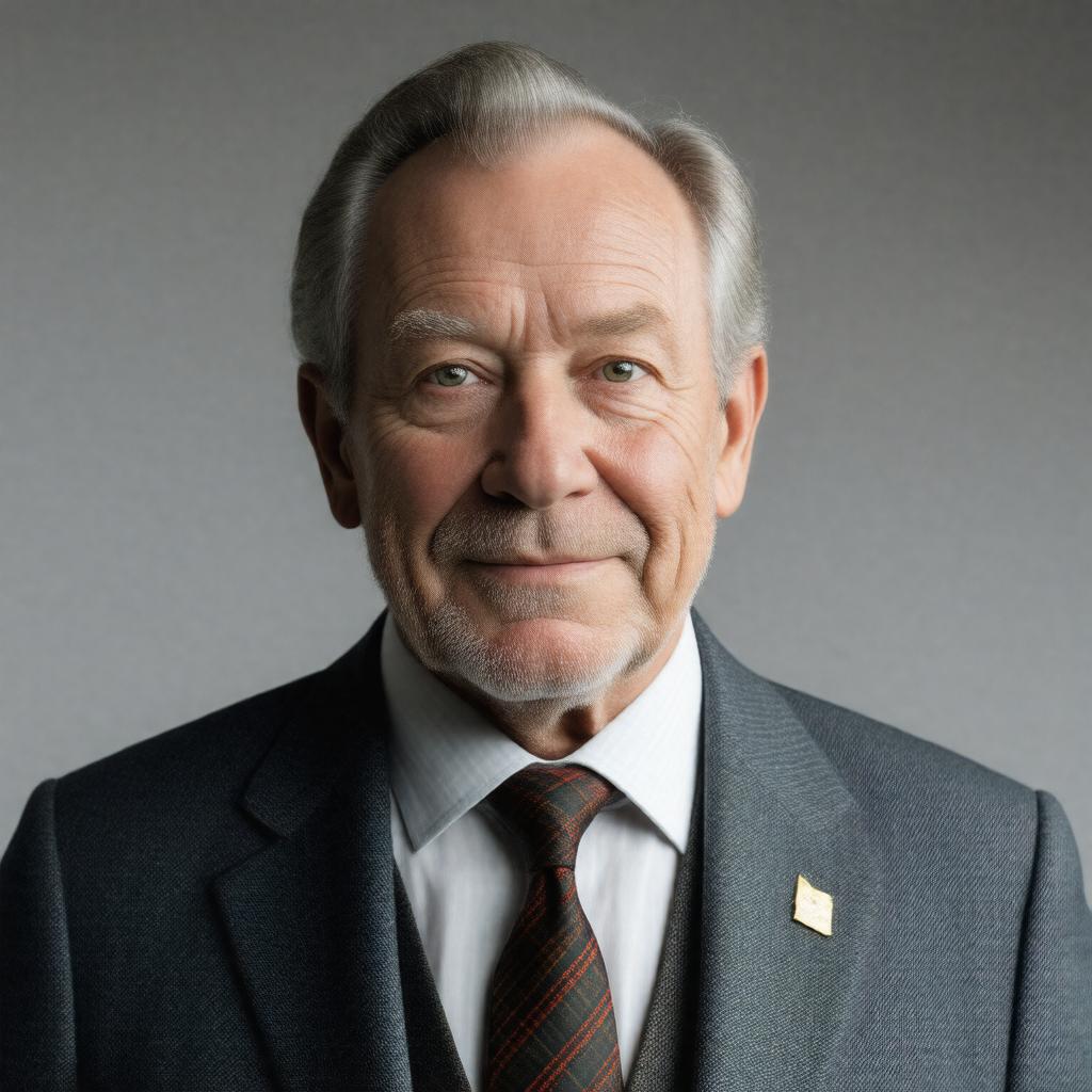 AI-created image of Magnus Magnusson