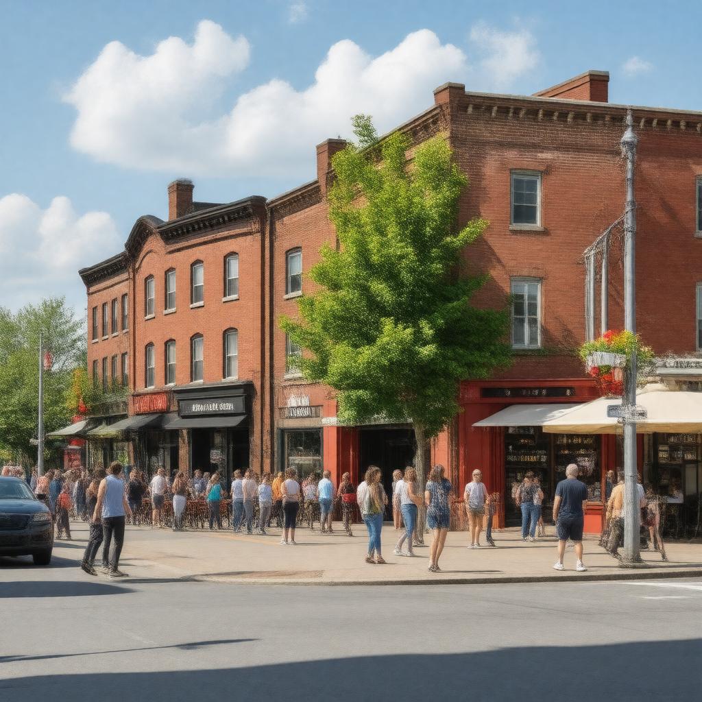 AI-created image of Magoun Square