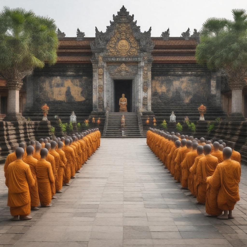 AI-created image of Maha Nikaya