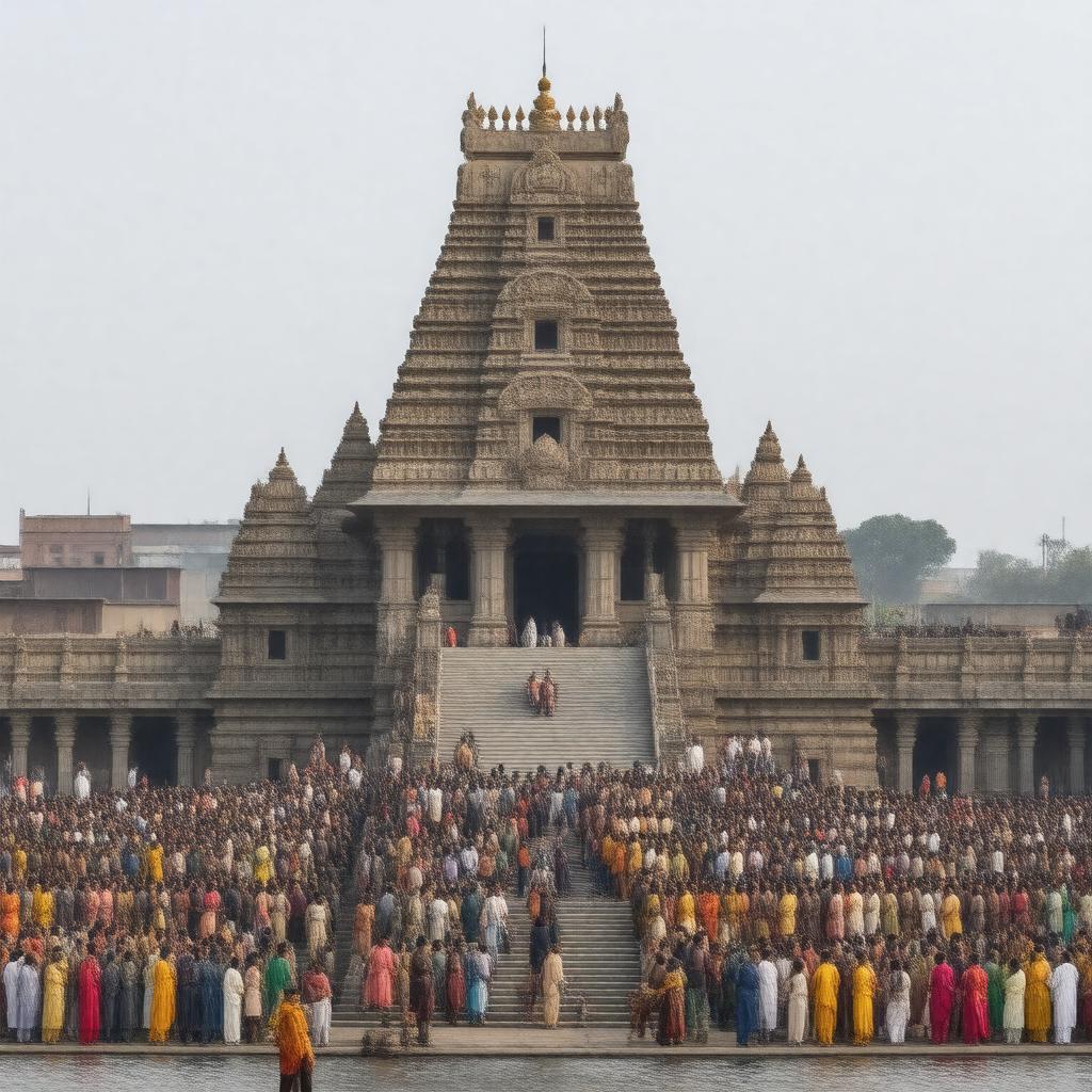 AI-created image of Mahakaleshwar Temple